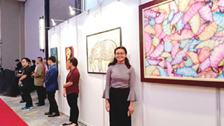 Painting on 'Si Puntung'  among artworks selected
